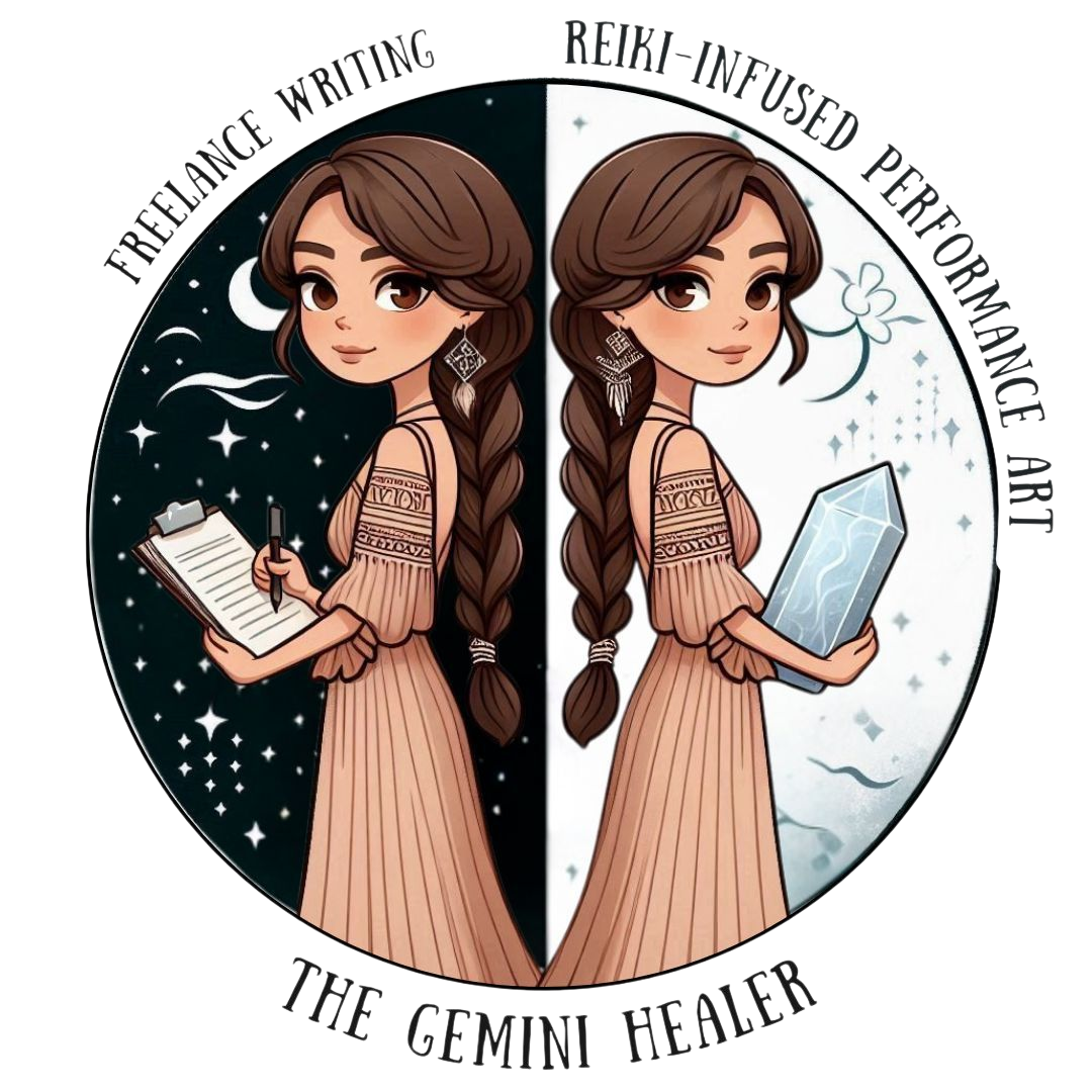 LogoNoBack #Gemini #GeminiHealer #Reiki